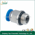 Round sleeve straight pneumatic air fittings